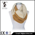 2015 winter fashion design knitted tube scarf